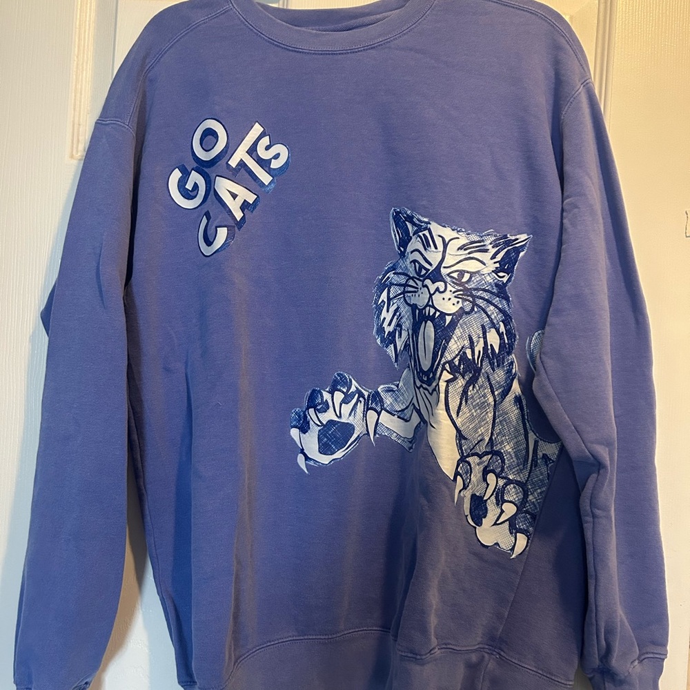 University of Kentucky Comfort Colors Light Blue Sweatshirt